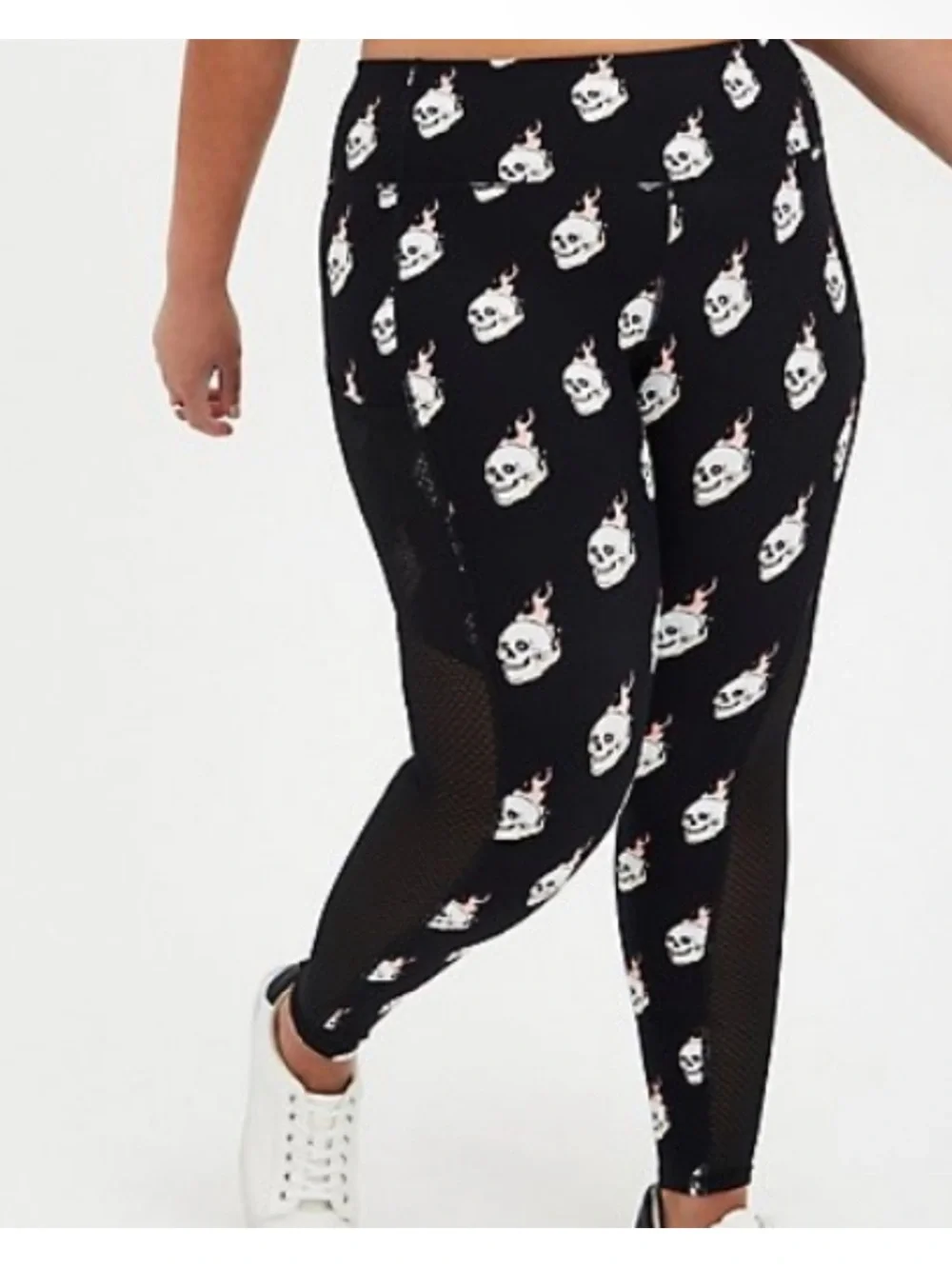 Torrid Wicking Active Flaming Skill Leggings. Size 0 (12). - Picture 1 of 8